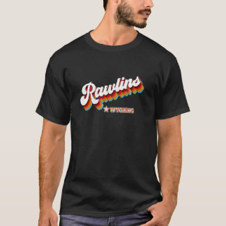 Retro 80s Rawlins Wyoming Wy T Shirt