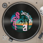 Retro 80s registrerar Neon Flamingo 21:a födelseda Inbjudningar<br><div class="desc">👉 fira din födelsedag med den här vintagen: "Faux vinyl record 50:e födelsedagsfest inbjudan!" Denna helt nya 80-talskonstruktion med en nyare flamingo och tropisk solnedgång kommer säkert att le på ansikte! - Klick bara för att anpassa den här utformningen 🔥 Mina löften - det här är unikt - designade av...</div>