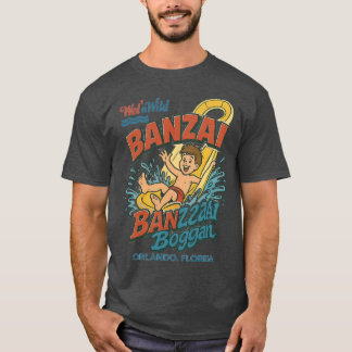 Retro 80s-style waterpark BANZAI ORLANDO, FLORIDA T Shirt
