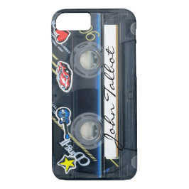 Retro 80s T3 Kassettbandsutskrift iphone case