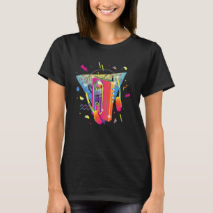 Retro 80s Walkman Music Cassette Player 80-tal T Shirt
