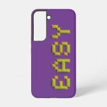 Retro 8-Bit EASY Samsung Fodral - Lila & Rosa Game