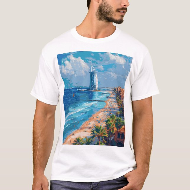 Retro 8-bitars Isometric Pixel Art of B T-shirt (Framsida)