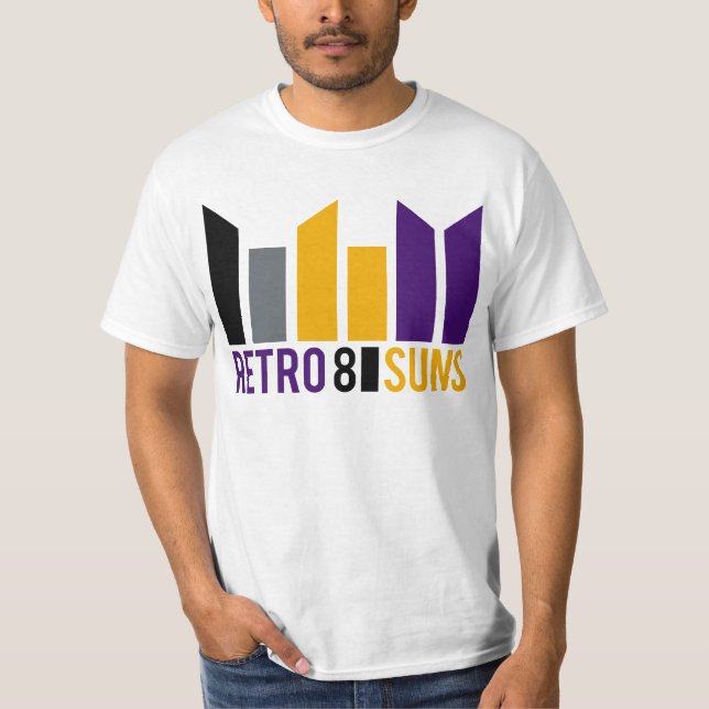 retro 8 solar t shirt (Framsida)