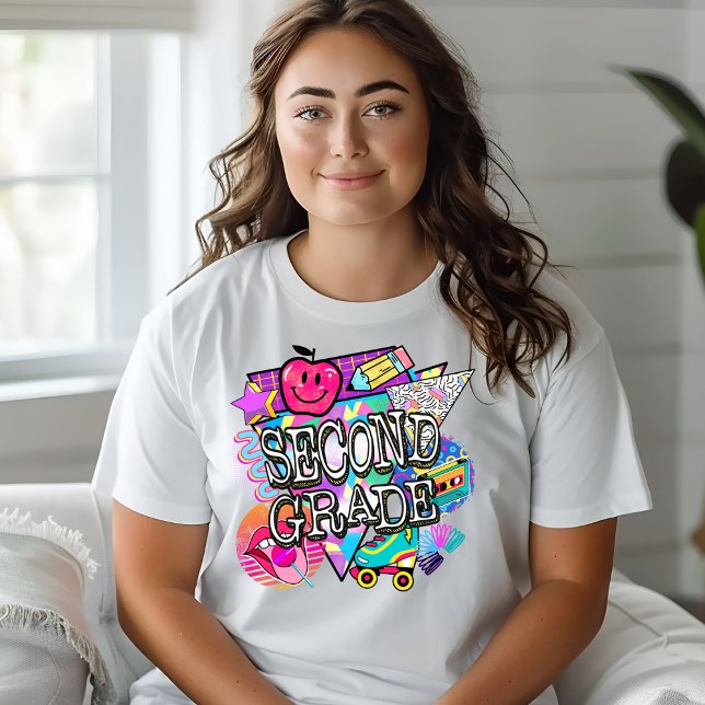 Retro 90:s andra Klass-tröja T Shirt (Skapare uppladdad)