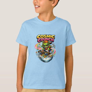 Retro 90-tal Alien Skate Cereal Tecknad Film – Cos T Shirt