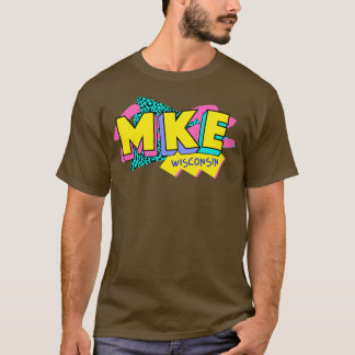 Retro 90-talet Milwaukee MKE Rad Memphis Stil 90-t T Shirt