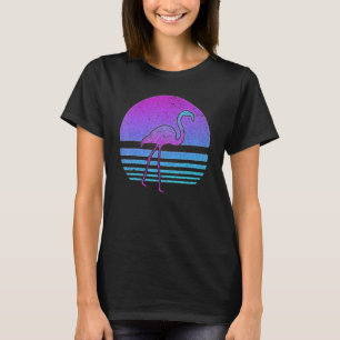 Retro 90-talets tropisk fågel med Älskare-stift T Shirt
