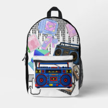 Retro 90-tals Boombox Kassettradio Estetiska Klist
