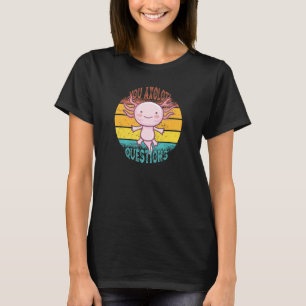 Retro 90s Axolotl Du Axolotl-frågor T Shirt
