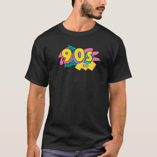 Retro 90s Kid-Logotyp T Shirt