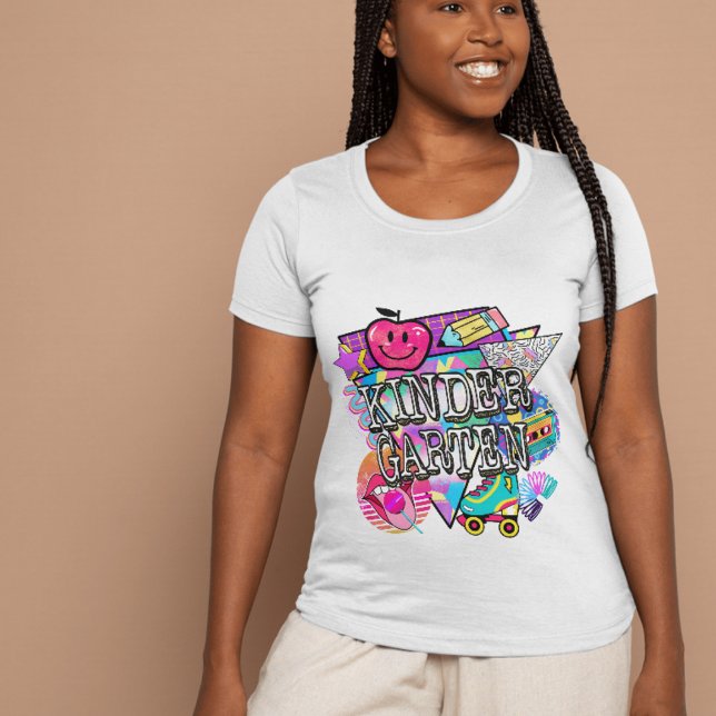 Retro 90's Kindergarten Tshirt T Shirt (Skapare uppladdad)