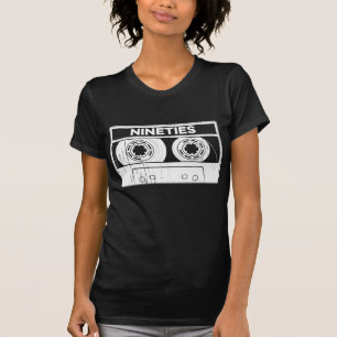Retro 90s Music Radio Cassette Mixtape T Shirt
