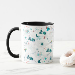 Retro A Go-Jul Mugg