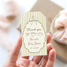 Retro A Little Matcha Tea Baby Shower