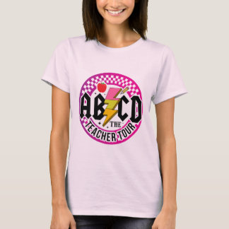 Retro ABCD-lärartid T Shirt