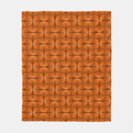 Retro abstrakt filt av fleece