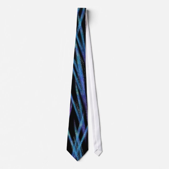 Retro abstrakt necktie slips (Framsida)