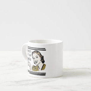 Retro Abuela Gits Espressomugg