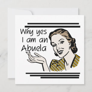 Retro Abuela T-shirts och presenter
