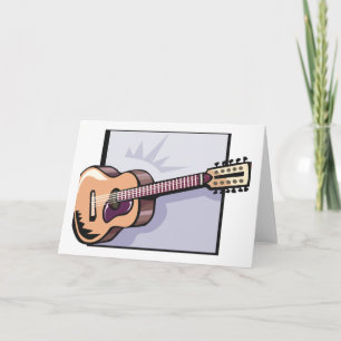 Retro Acoustic 12-String Guitar Kort
