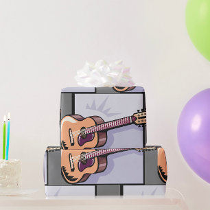 Retro Acoustic 12-String Guitar Presentpapper