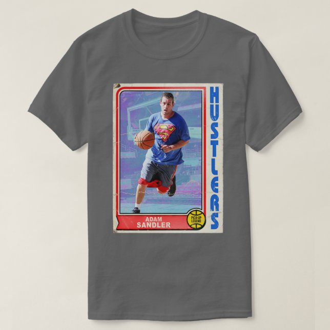 Retro Adam Sandler PickUpBasketball Trading d T Shirt (Design framsida)