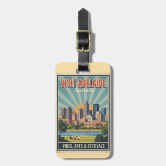 Retro Adelaide Australien, Viner & Festivaler Resa Bagagebricka