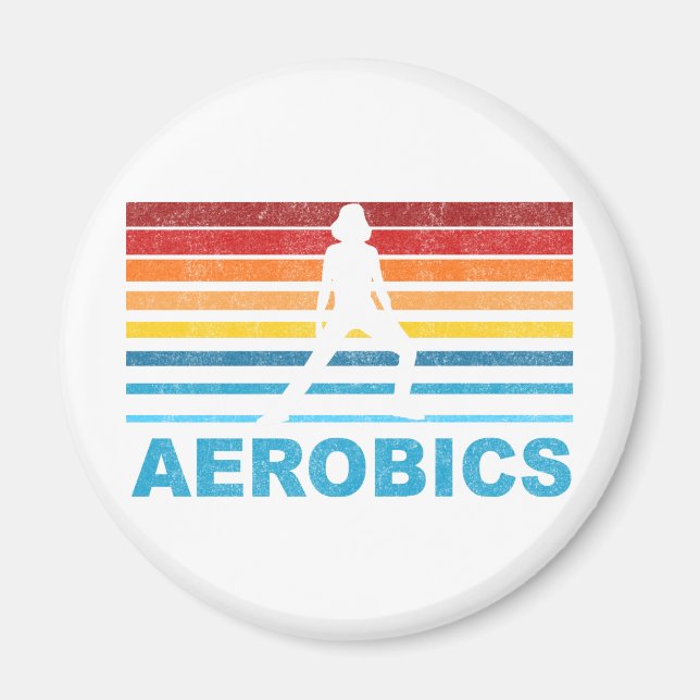 Retro Aerobics Magnet (Framsidan)