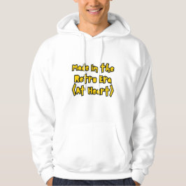 Retro Aesthetic Hoodie – Classic Minimalist 