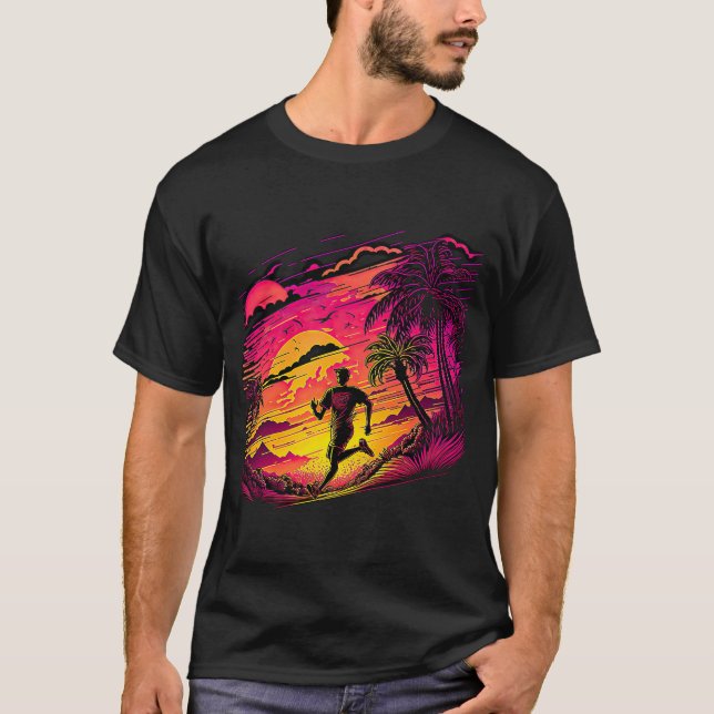 Retro Aesthetic Springa T Shirt (Framsida)