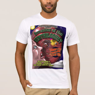 Retro affisch för buktalareSifi film Tee