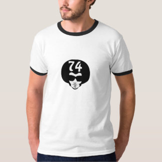 Retro afro- 74 t-shirt