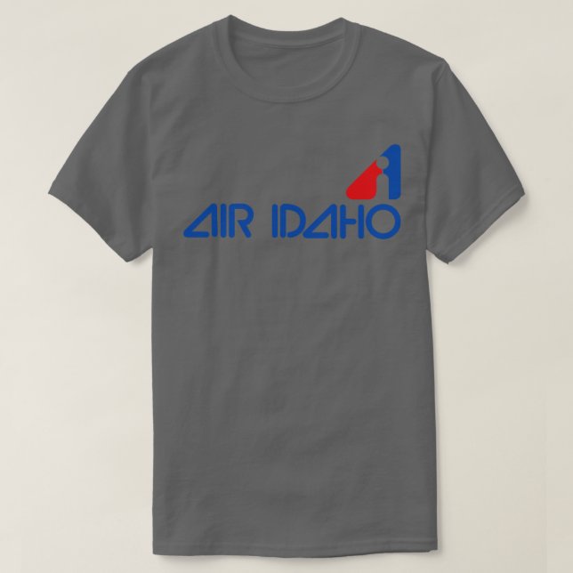 Retro Airlines Luft Idaho 1975 TShirt T Shirt (Design framsida)