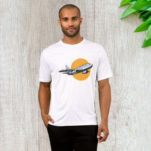 Retro Airplan Vintage Jet Travel Art Design T Shirt