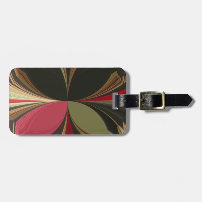 Retro Akuna Matata Gifts chic klädsel Färg Bagagebricka (Horisontell Framsida)