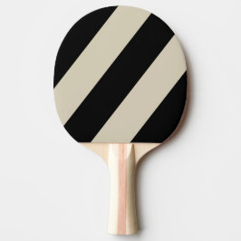 Retro Alabaster Tre Feta Ränder Pingisracket