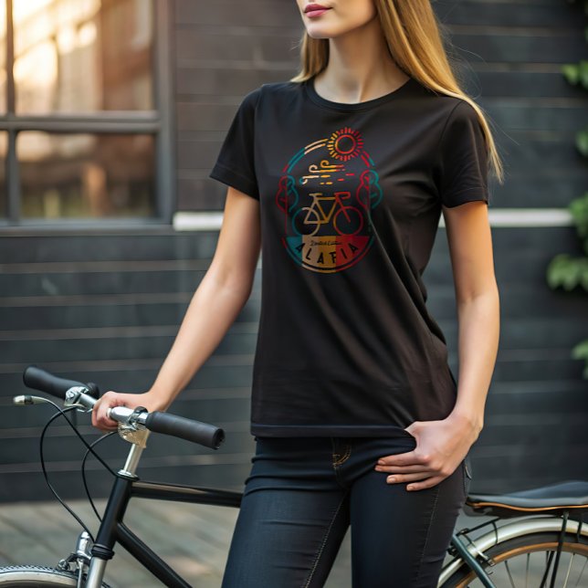 Retro Alafia Bike Trail Personlig Vattenflaska  T Shirt (Skapare uppladdad)