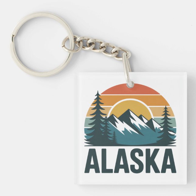 Retro Alaska Sunset Adventure  (Framsidan)