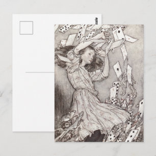 Retro Alice Fallande Kort Victoria Design