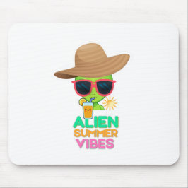Retro Alien Sommar Strand Vibes Musmatta