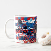 Retro All American Babe-4:e juli Cute Girls