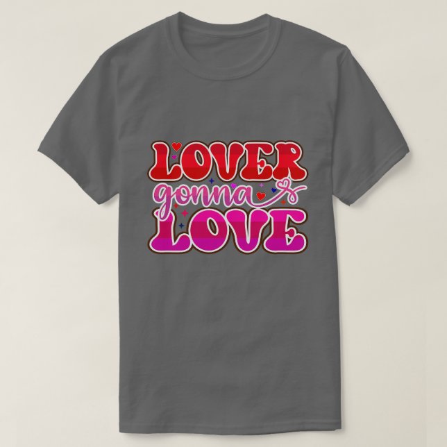 Retro alla hjärtans dag 24 t shirt (Design framsida)