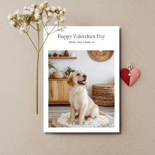 Retro Alla hjärtans dag Hund Pet Funny Cards Julkort