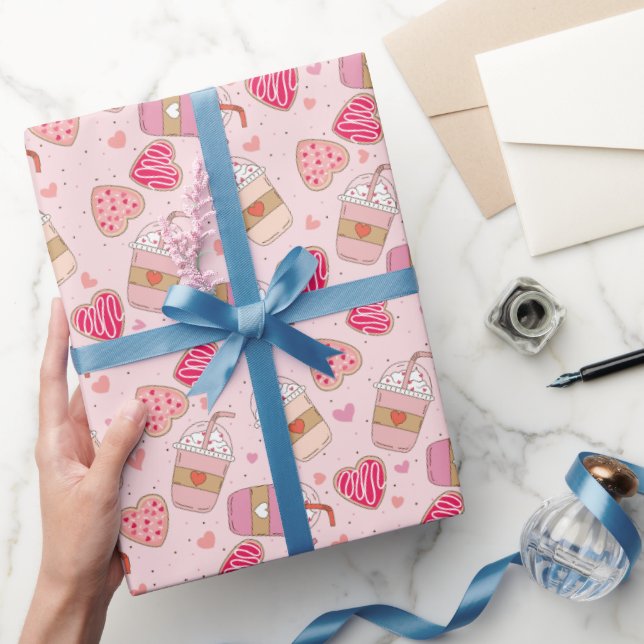 Retro Alla hjärtans dags presentpapper (Gifting)