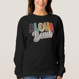 Retro Aloha Beach Vintage Hawaii SommarRoligt T Shirt
