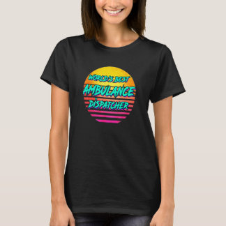 Retro Ambulance Dispatcher T Shirt