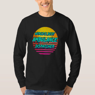 Retro Ambulance Dispatcher T Shirt