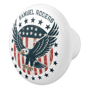 Retro American Eagle  Knopp