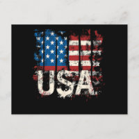 Retro American Flagga USA 4 juli